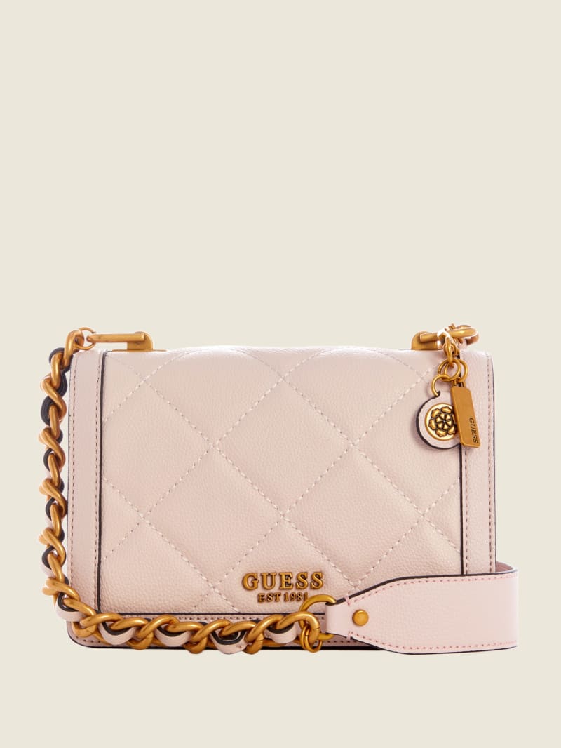 Guess Abey Women's Crossbody Bags Pink | 5280-MUJLI