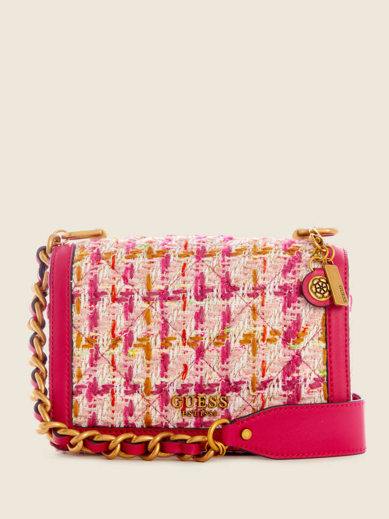 Guess Abey Women's Crossbody Bags Pink | 6902-JLCHZ