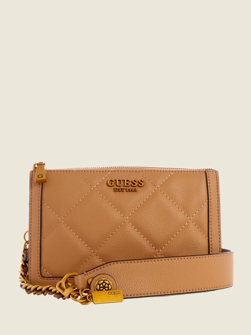 Guess Abey Women's Mini Bag Beige | 9065-FWIEQ