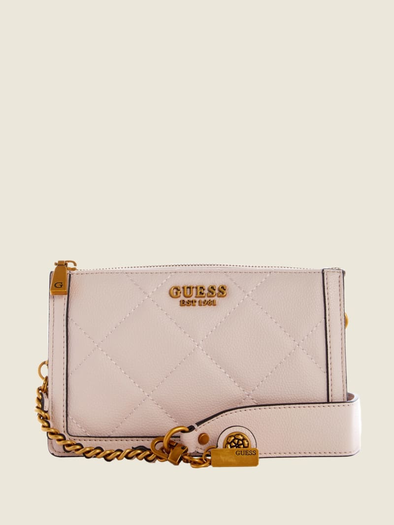 Guess Abey Women's Mini Bag Pink | 0341-ZGVWX