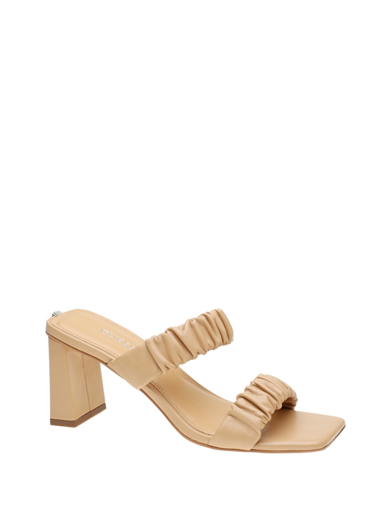 Guess Aindrea Women's Heels Light Beige | 6197-GUSNQ