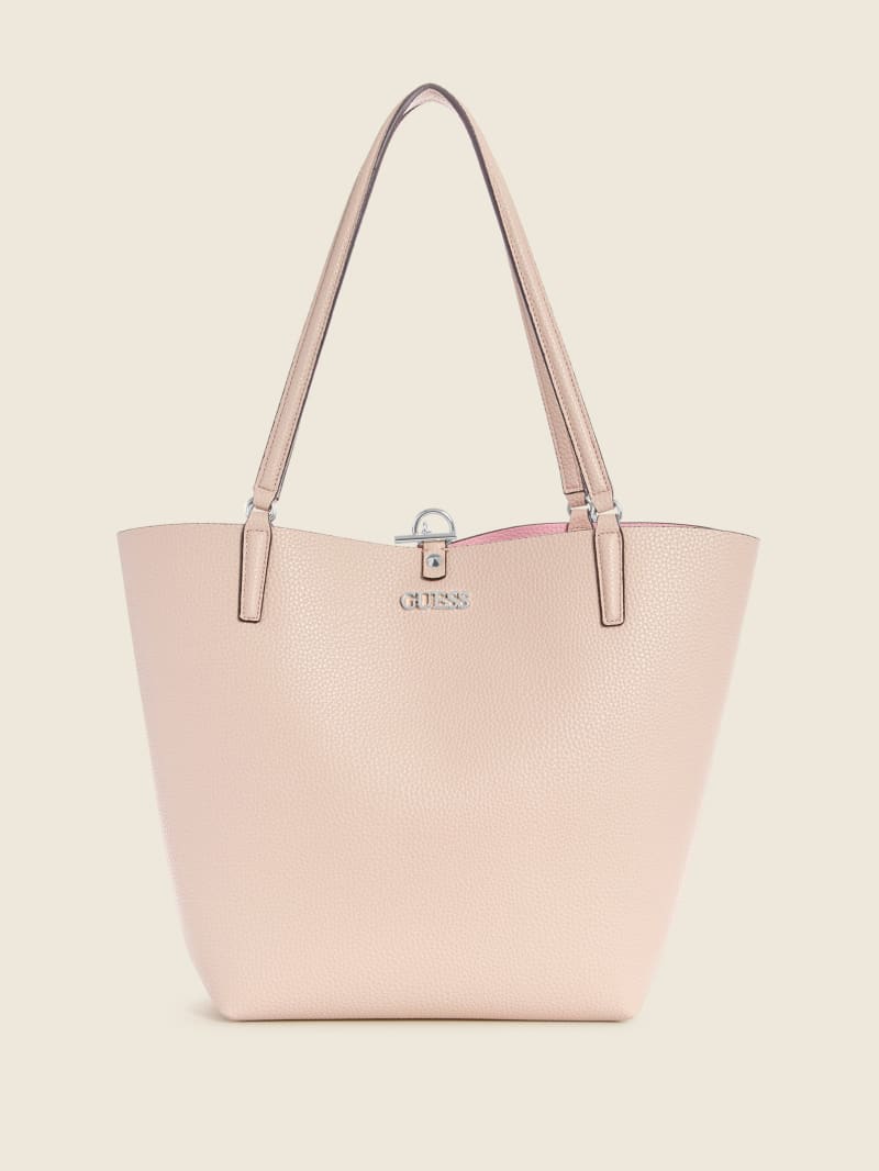 Guess Alby Toggle Women's Tote Bags Pink | 1608-PVXJC