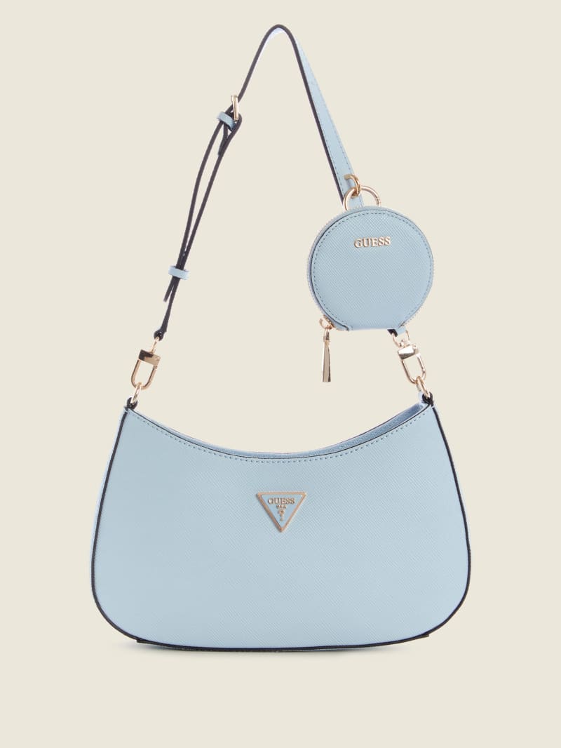 Guess Alexie Women's Shoulder Bags Turquoise | 1830-PRNCO