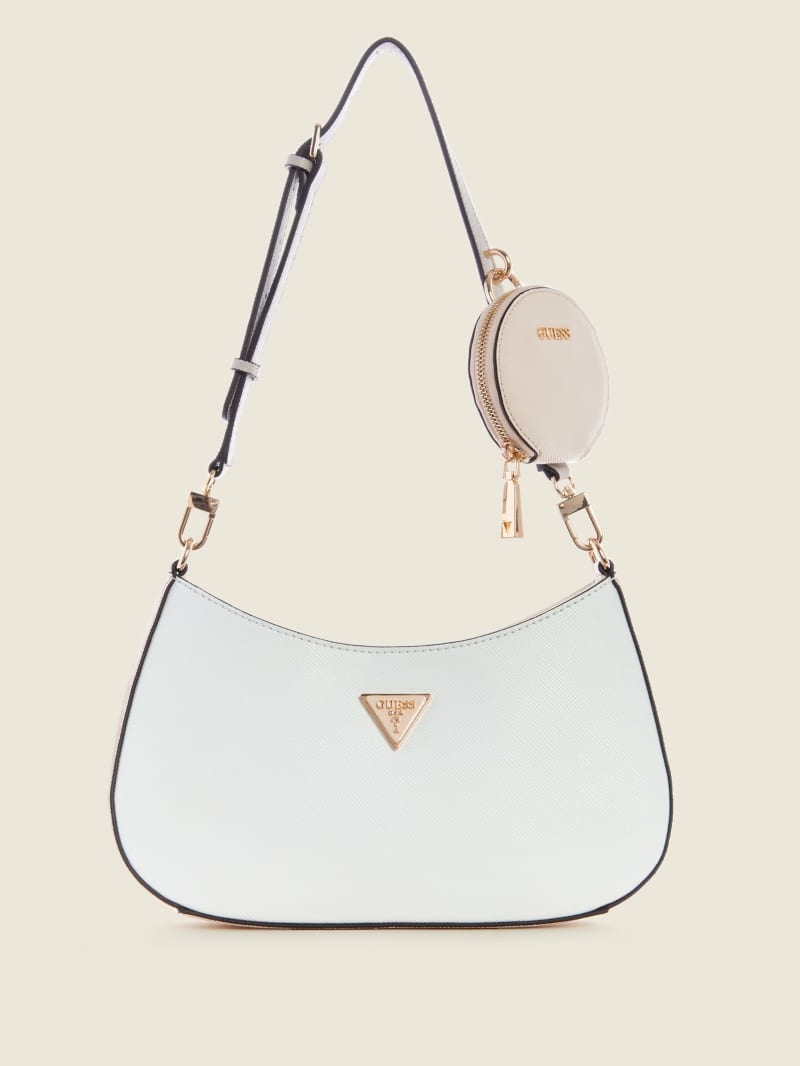 Guess Alexie Women's Shoulder Bags White | 0697-JXKVW