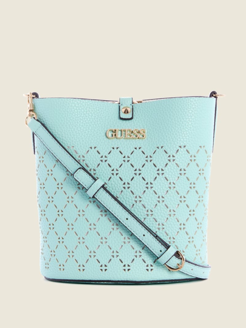 Guess Amara Women's Tote Bags Turquoise | 8370-BDFTV