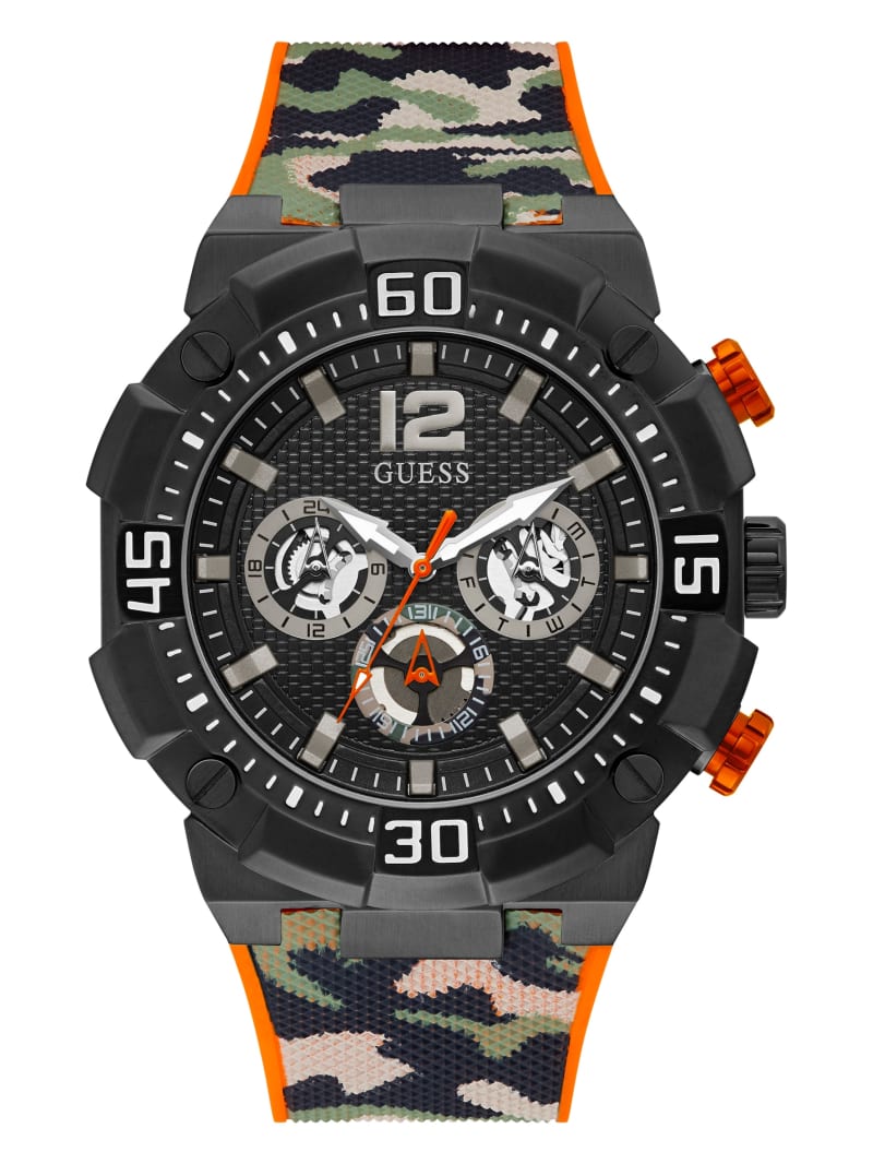 Guess Camo Chrono-Look Multifunction Men's Watches Multicolor | 6423-CDIKM