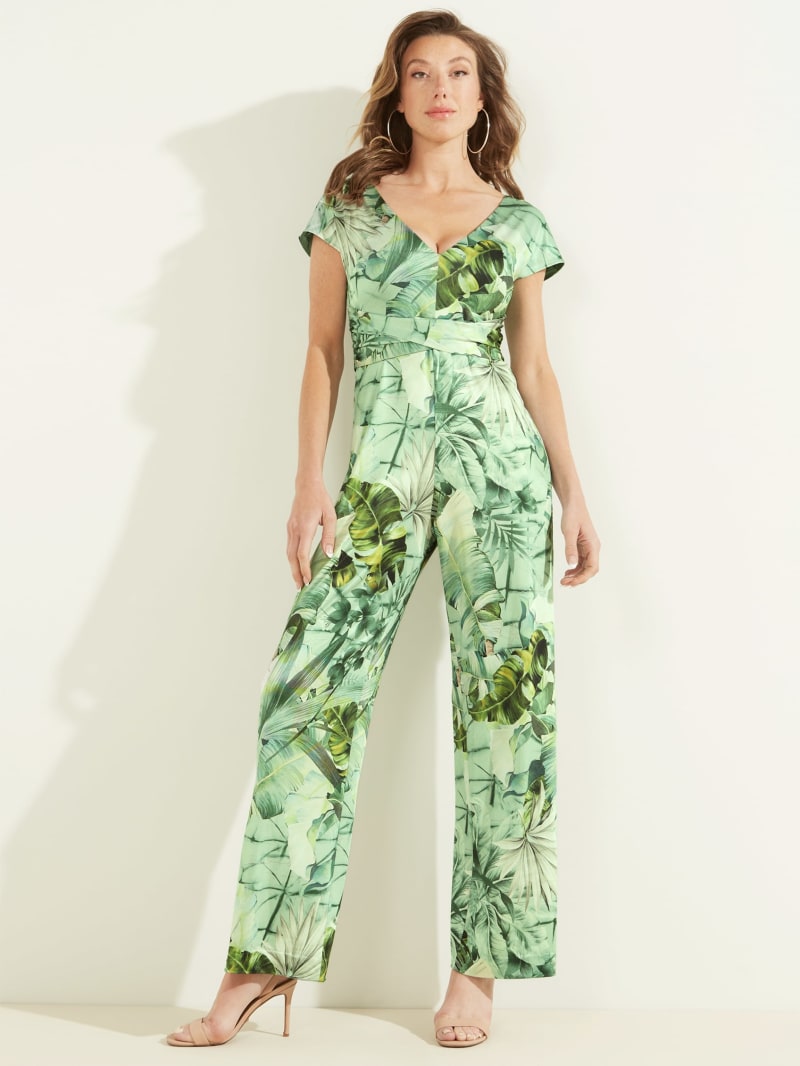 Guess Candice Jumpsuit Women's Dress Green | 4185-AVWPJ