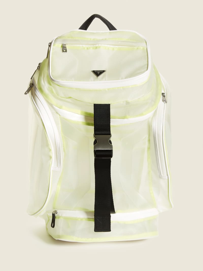 Guess Certosa Utility Women's Backpacks White | 2490-FKBZA