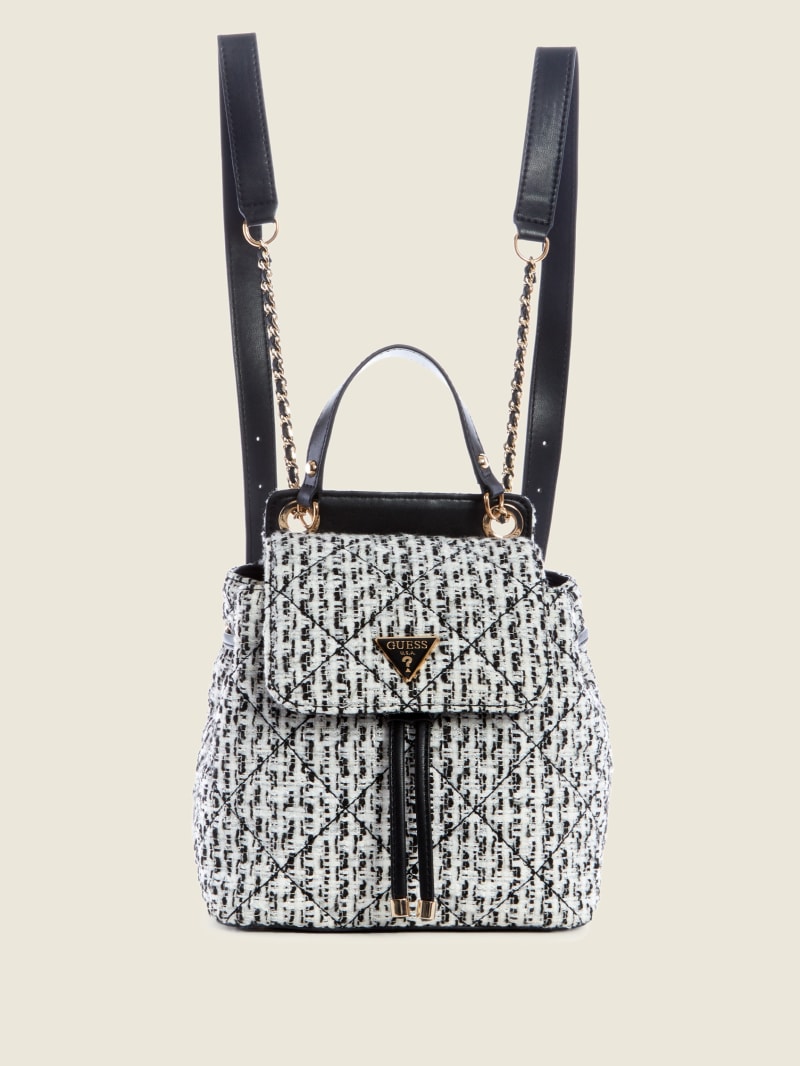 Guess Cessily Flap Women's Backpacks Wash | 9351-JSOQZ