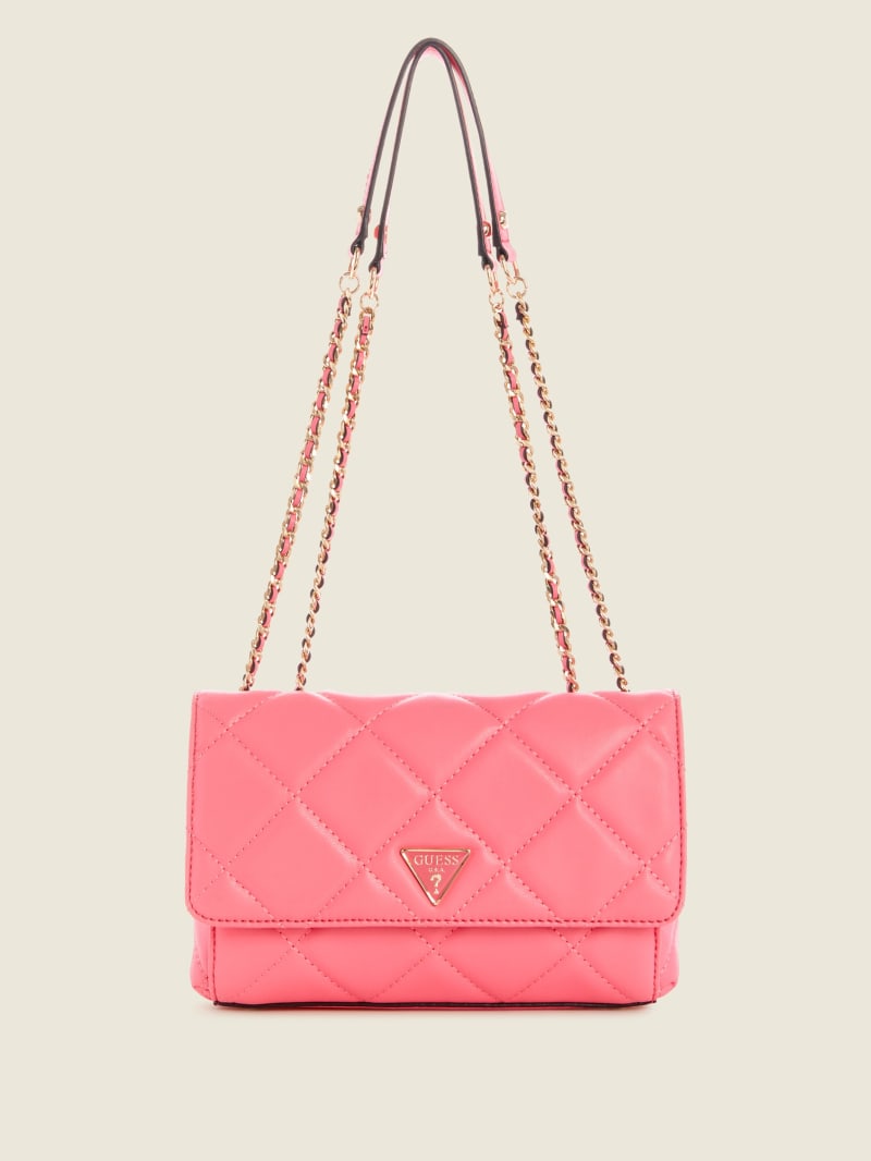 Guess Cessily Quilted Convertible Women's Crossbody Bags Wash | 4516-CKOZE