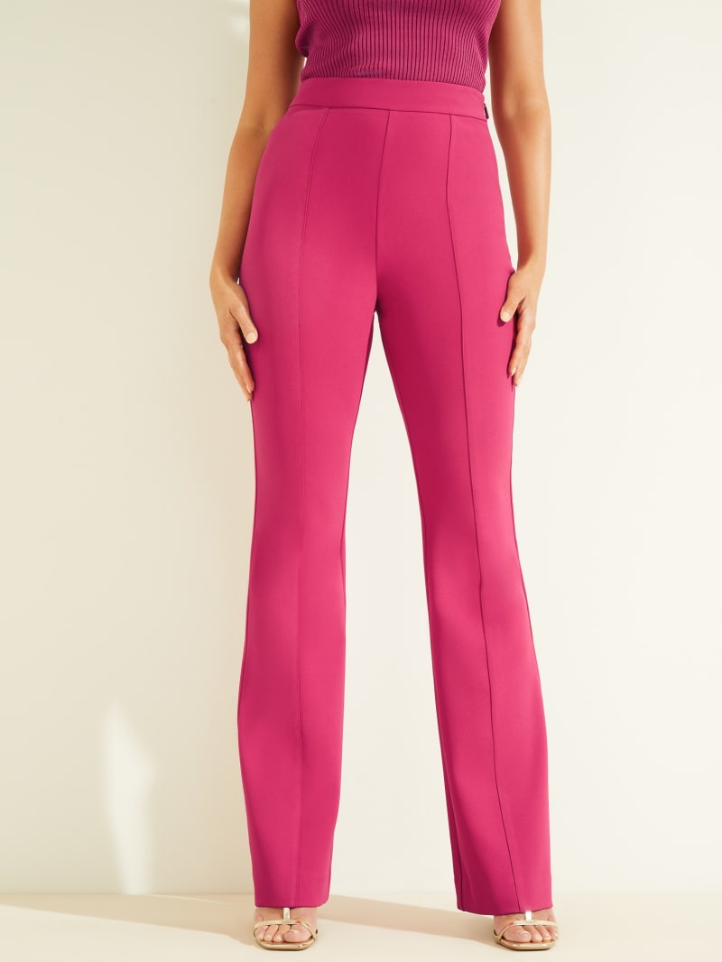 Guess Chloe Women's Pants Fuchsia | 1926-WEQDP