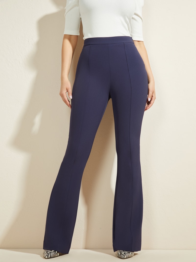 Guess Chloe Women's Pants Navy | 0473-FPAML