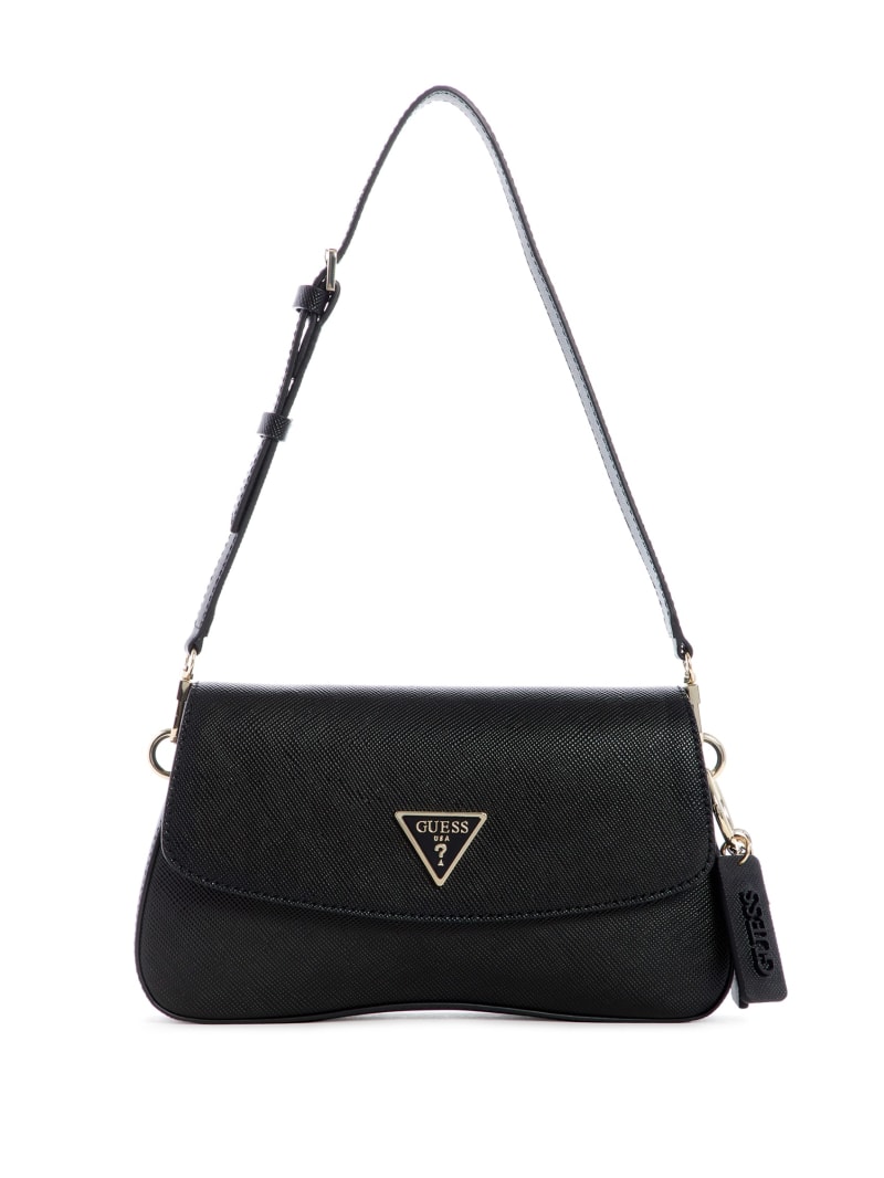 Guess Cordelia Flap Women's Shoulder Bags Black | 1964-TFBIC