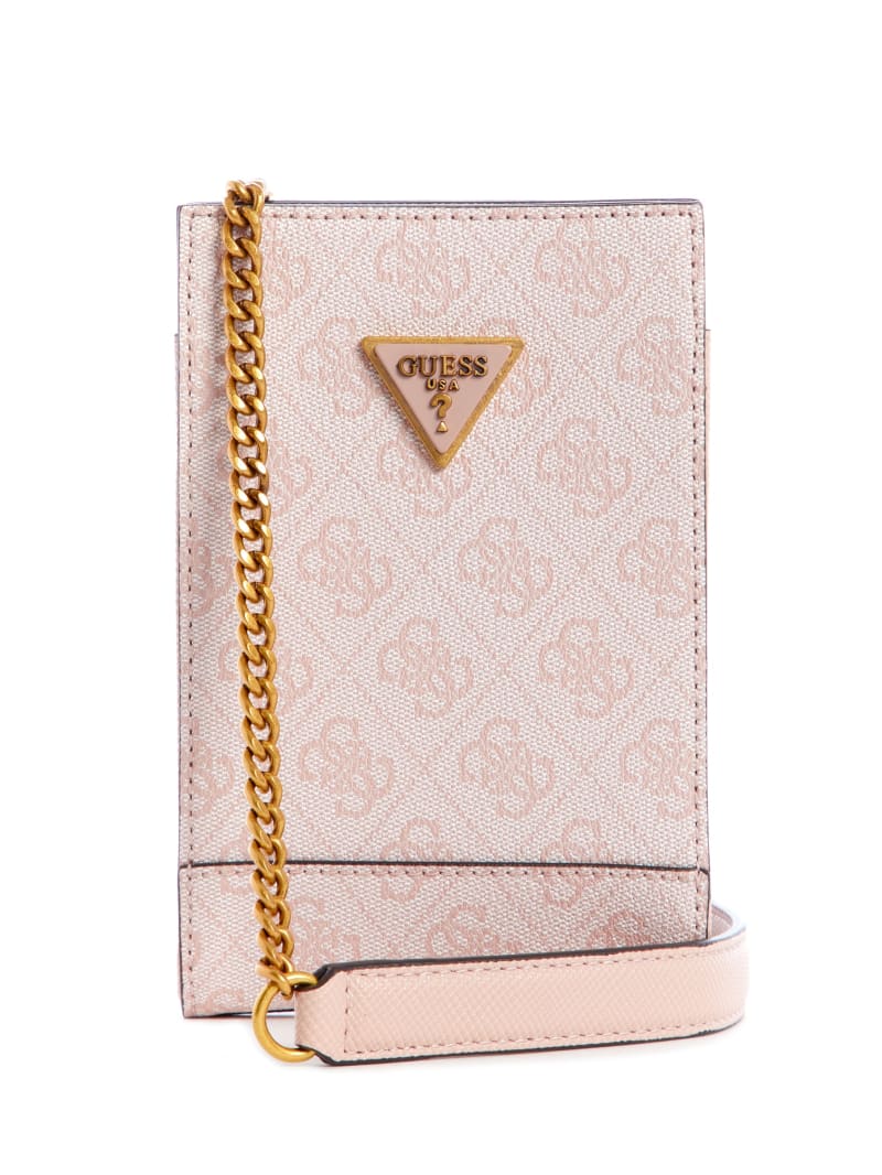 Guess Cordelia Logo Phone Case Women's Wallets Pink | 4935-WUOLG