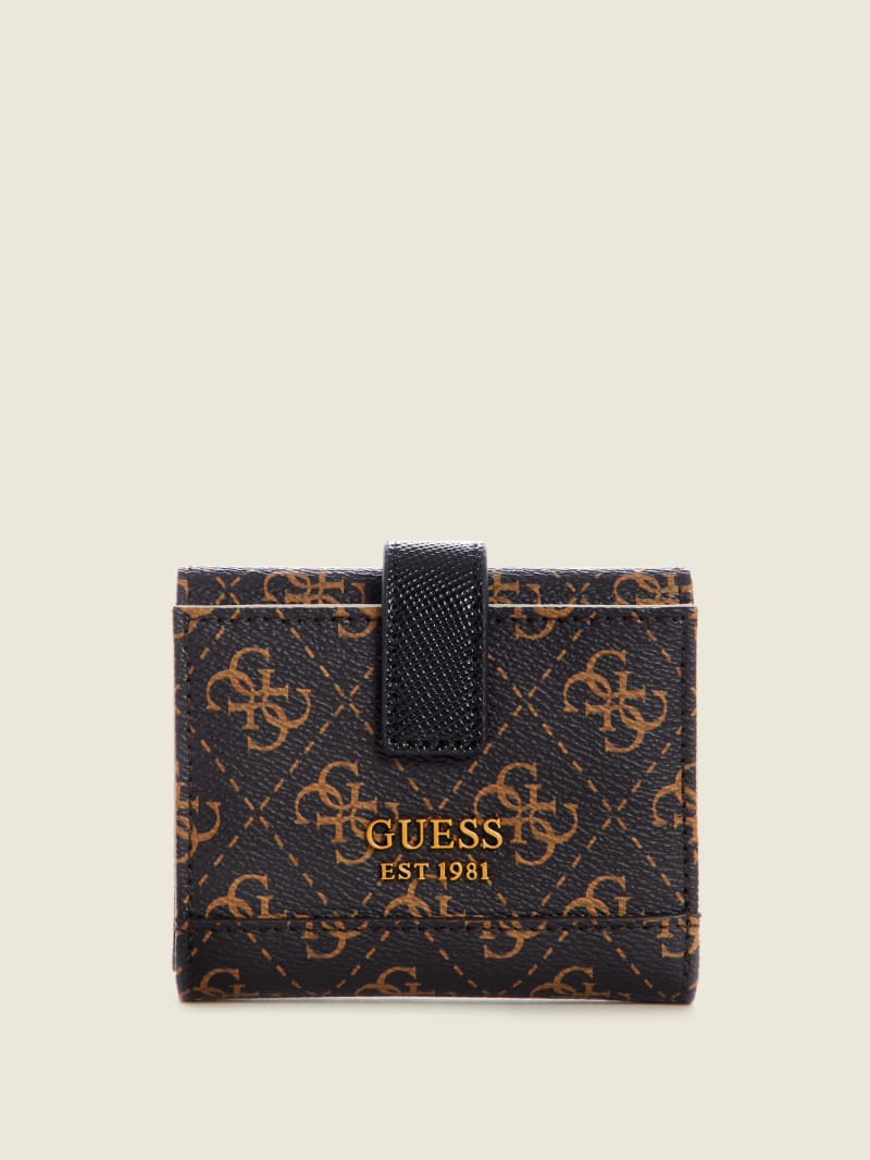 Guess Cordelia Logo Small Trifold Women's Wallets Multicolor | 1824-DJRNI