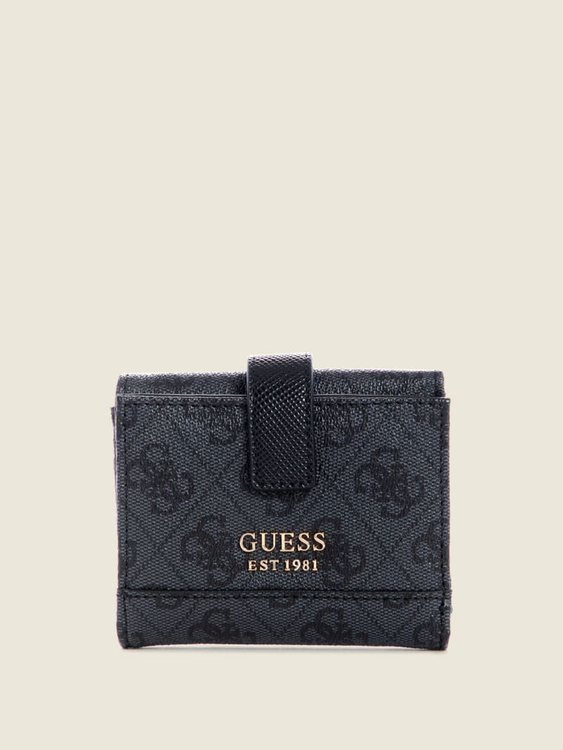 Guess Cordelia Logo Small Trifold Women's Wallets Wash | 5031-QNPVG