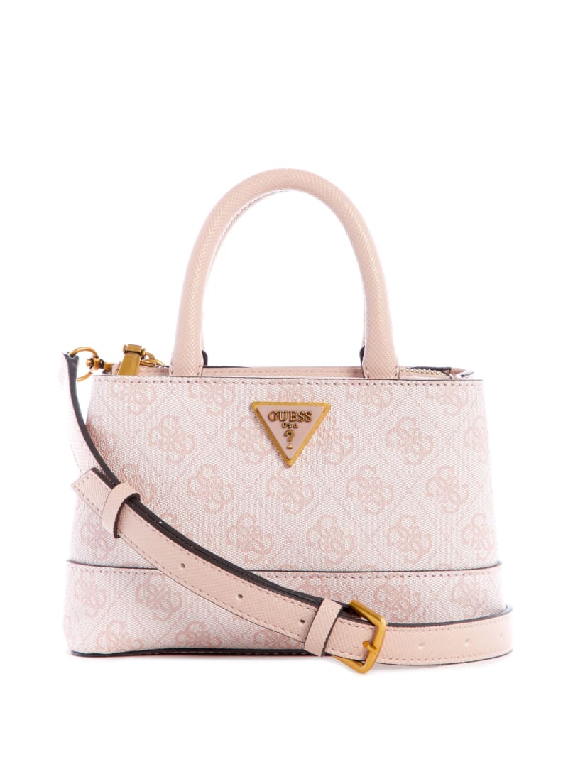 Guess Cordelia Logo Women's Satchel Bags Pink | 3472-HQEBP