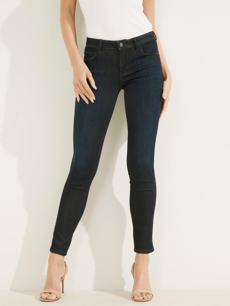 Guess Eco Curve X Skinny Women's Pants Navy | 1327-YSUKR