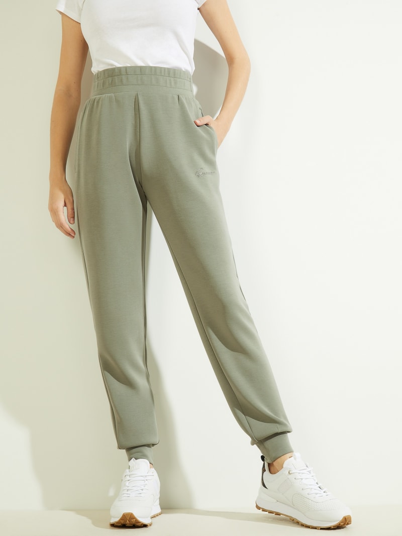 Guess Eco Effie Joggers Women's Pants Olive | 4397-STBGZ