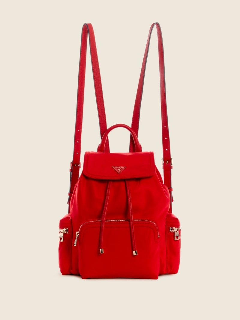 Guess Eco Gemma Women's Backpacks Red | 2194-YXINK