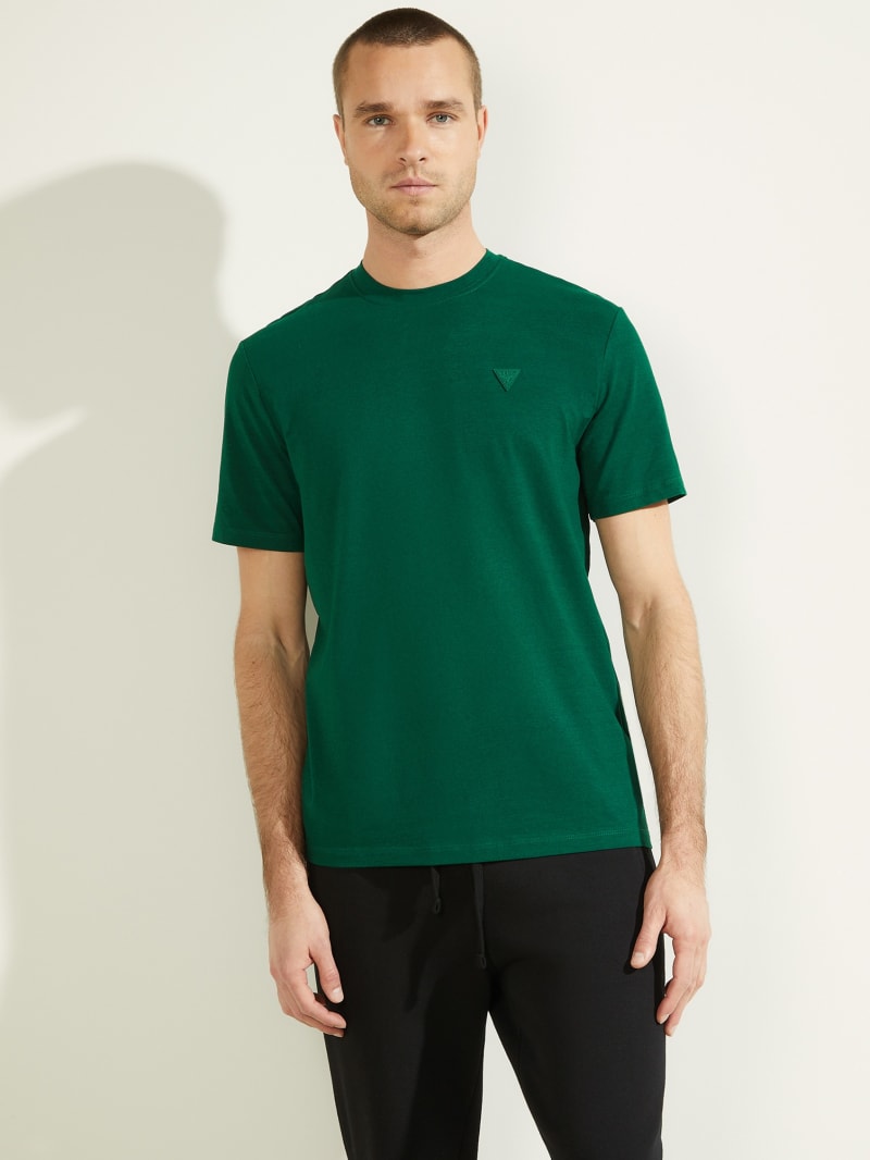 Guess Eco Hedley Tee Men's T Shirts Green | 8523-VXHON