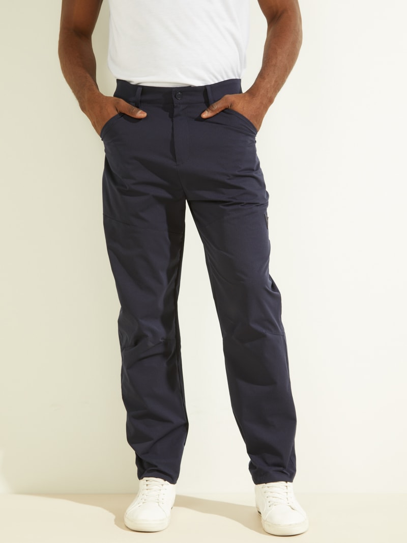 Guess Eco Ivo Travelers Men's Pants Navy | 7503-YHSCK