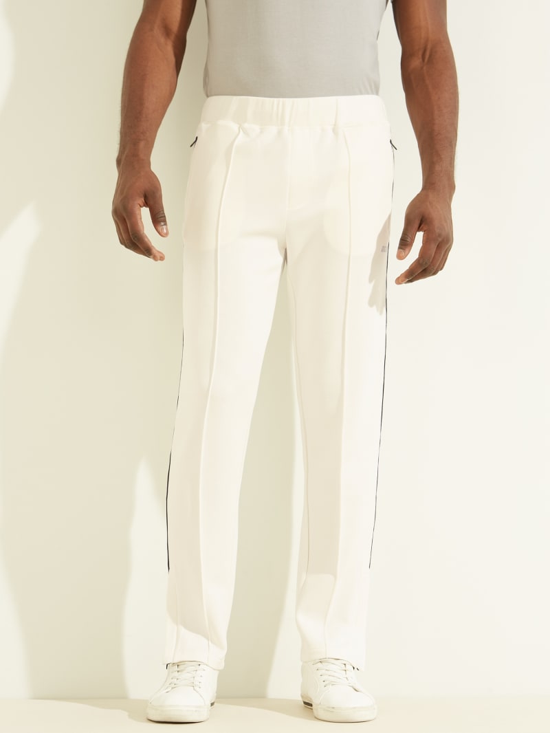 Guess Eco Jefferson Tracks Men's Pants White | 2651-MGATU