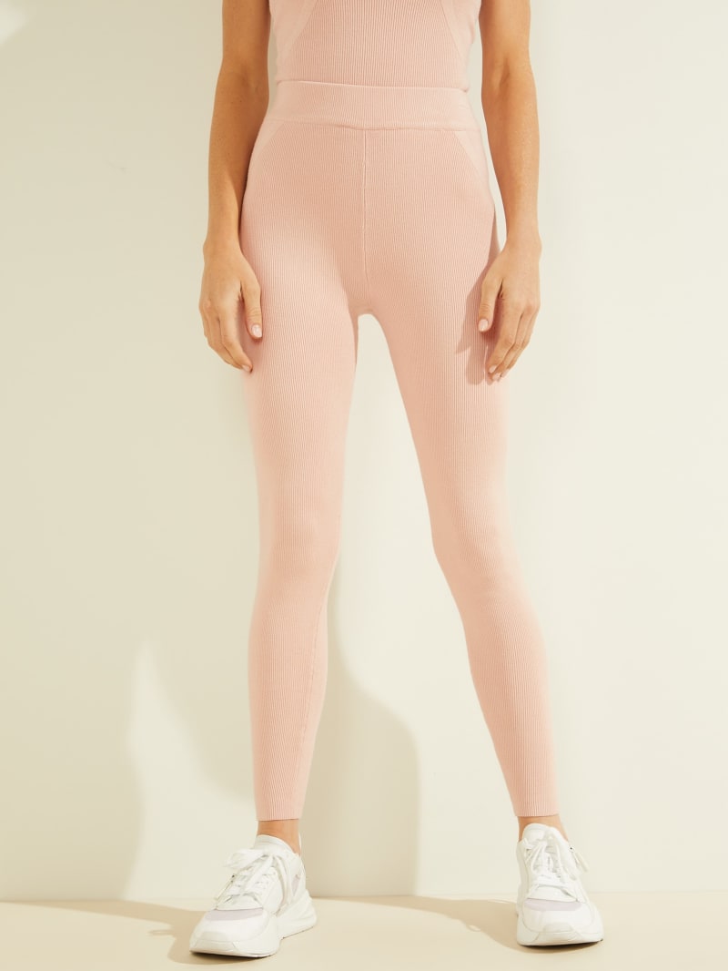 Guess Eco Sacha Leggings Women's Pants Pink | 2893-HDUYW