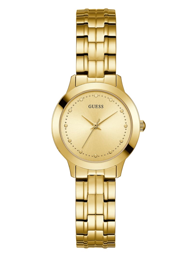 Guess Gold-Tone Slim Classic Women's Watches Gold | 5164-SOCLD