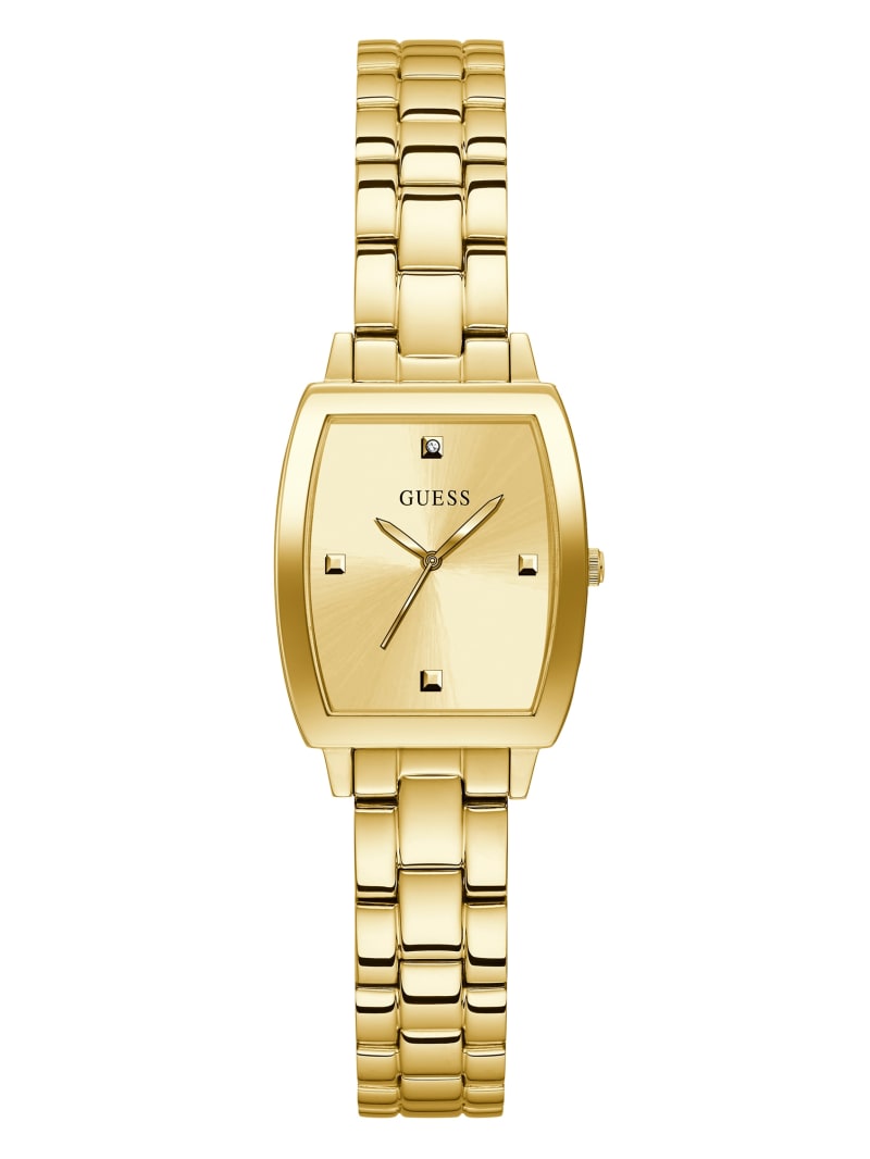 Guess Gold-Tone and Diamond Analog Women's Watches Gold | 2713-UYISN