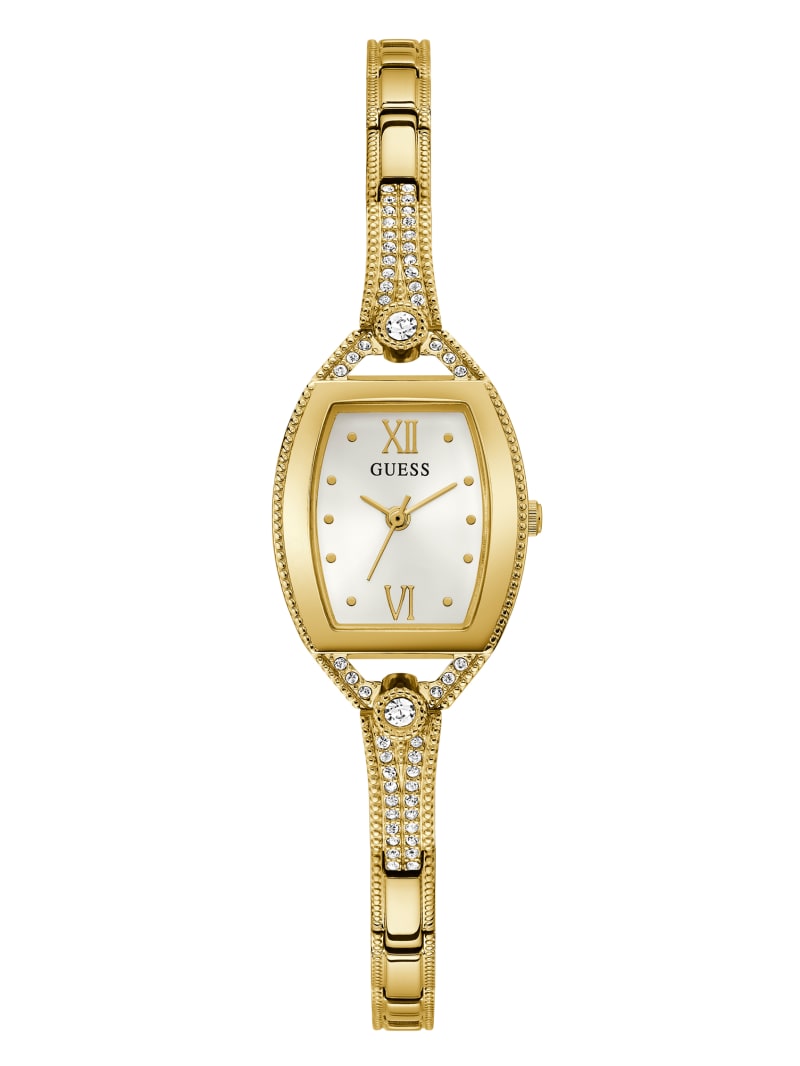 Guess Gold-Tone and Rhinestone Analog Women's Watches Multicolor | 2165-TXVGP