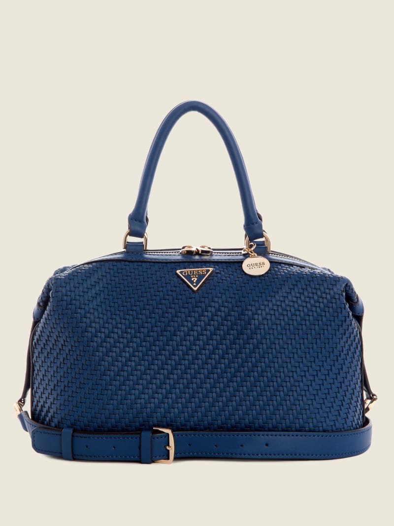 Guess Hassie Soho Women's Satchel Bags Navy | 8413-TDRAM