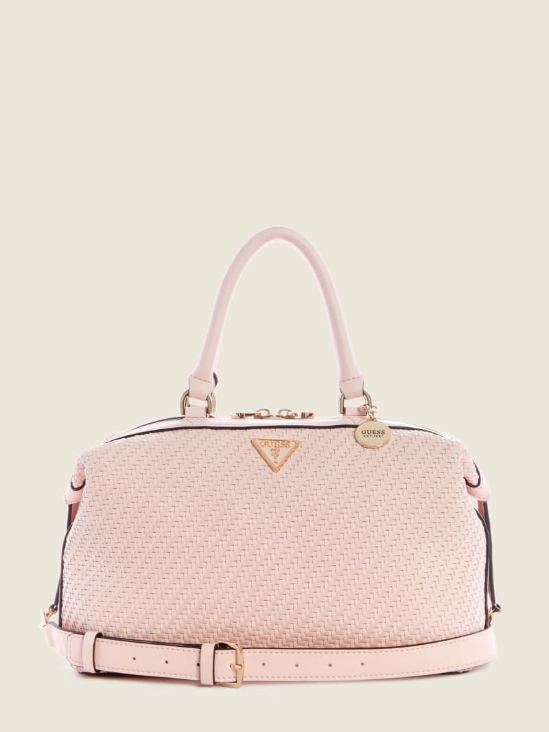 Guess Hassie Soho Women's Satchel Bags Pink | 0261-QJHRB