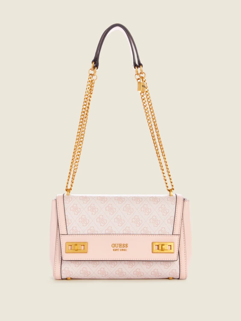 Guess Katey Convertible Women's Shoulder Bags Pink | 0571-TXKEY