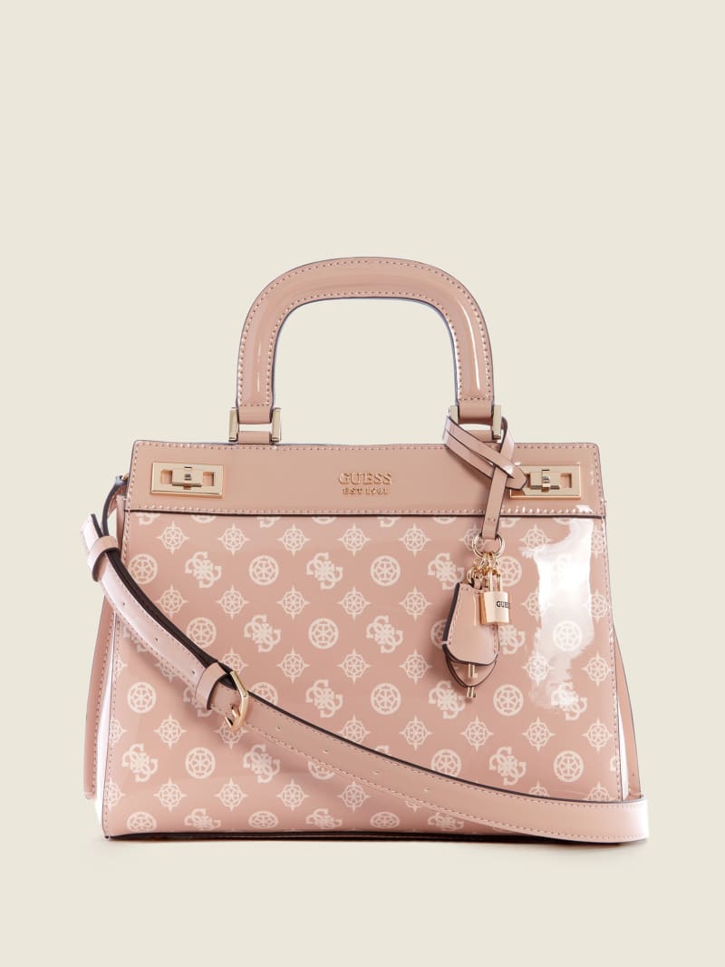 Guess Katey Luxury Women's Satchel Bags Pink | 3417-YQRPX