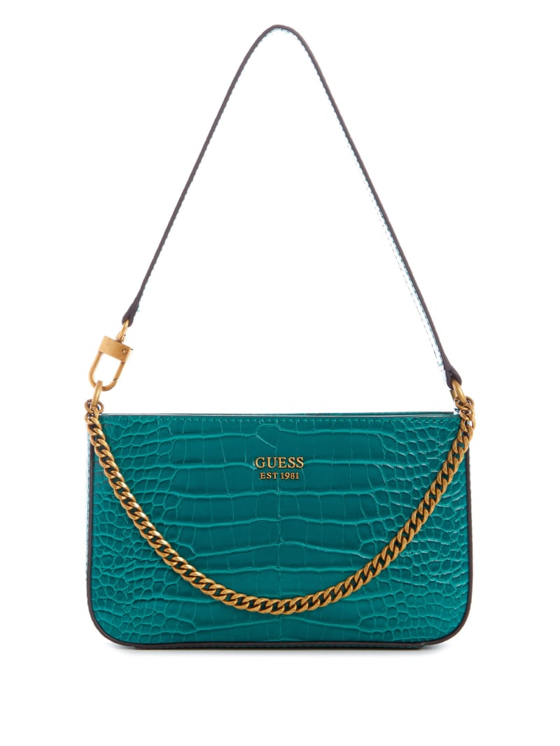 Guess Katey Women's Shoulder Bags Green | 0264-UAZEB