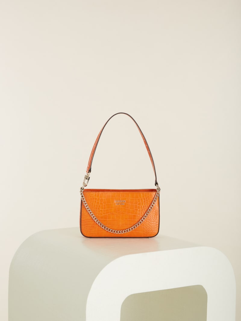 Guess Katey Women's Shoulder Bags Orange | 1598-ADRLM