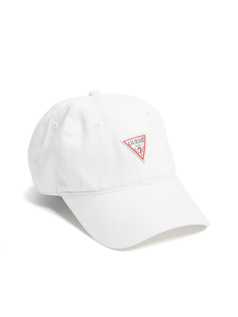 Guess Logo Baseball Women's Hats White | 9803-JUXHQ