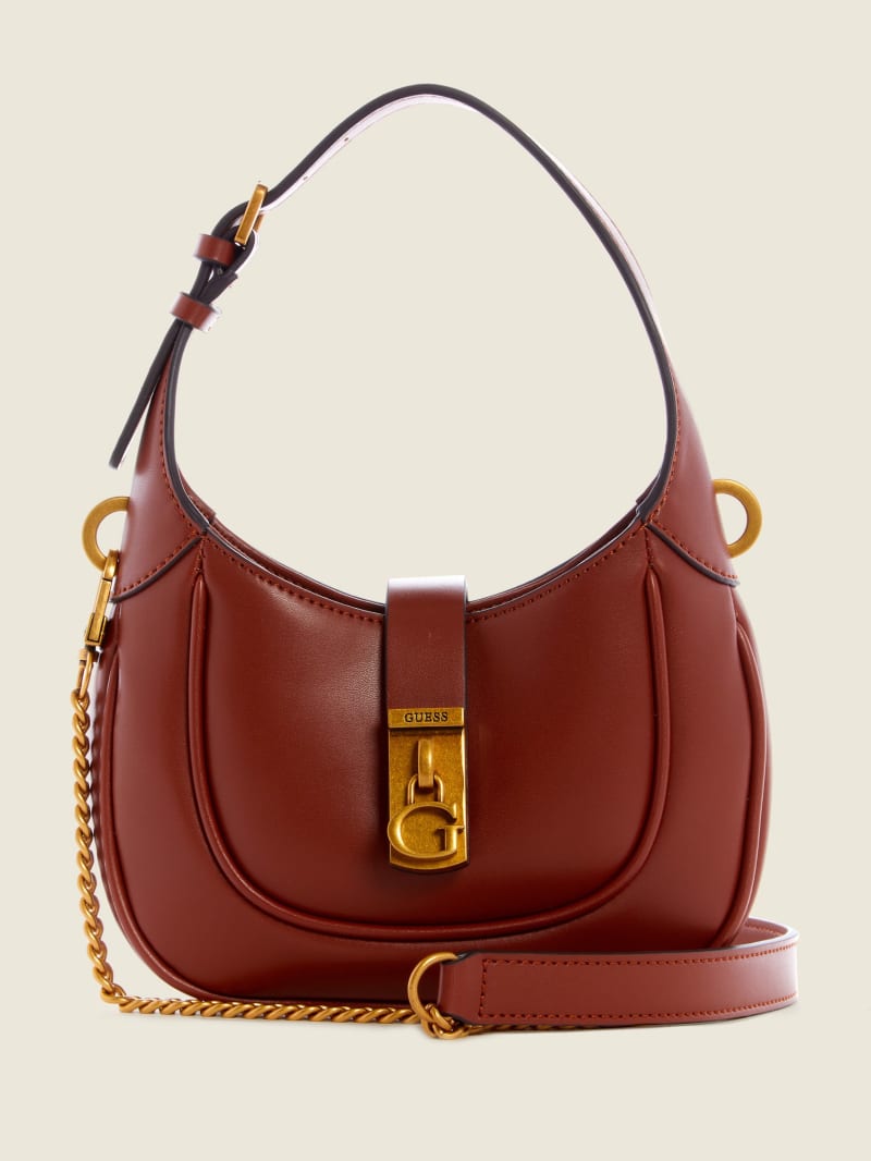 Guess Maimie Women's Mini Bag Burgundy | 2498-DMSOT