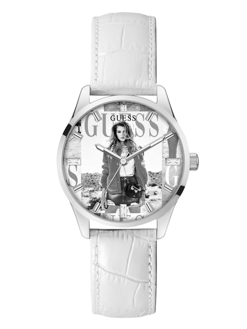 Guess Model Analog Women's Watches Silver | 5416-GDZEU