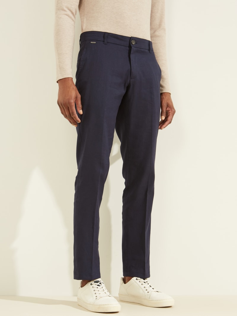 Guess Myrons Men's Pants Navy | 0126-SAYCV