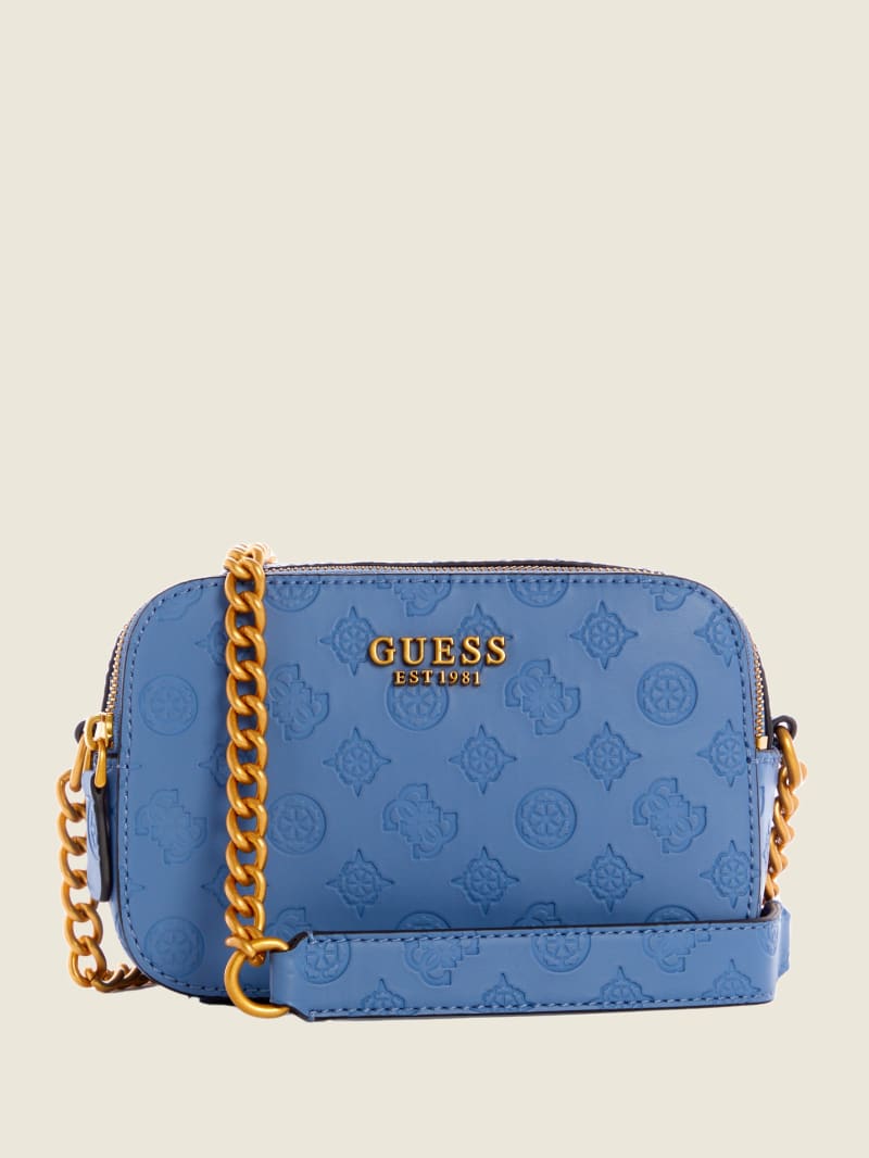 Guess Noelle Logo Camera Women's Crossbody Bags Wash | 3297-TBXJF