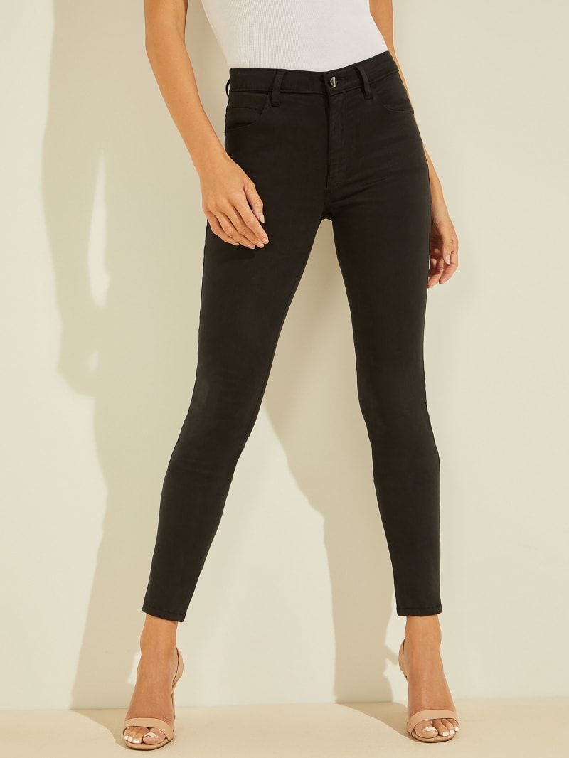 Guess Pastel Sexy Curve Skinny Women's Pants Black | 7624-NPKRC