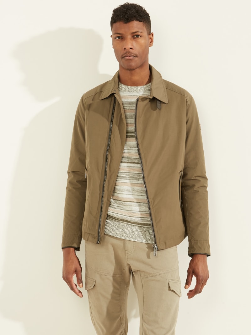 Guess Perfecto Men's Jackets Green | 6298-JDLFW