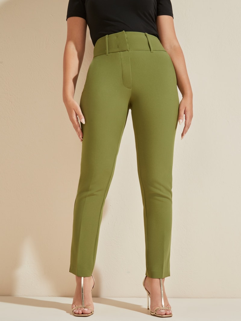 Guess Shelly Women's Pants Green | 8391-OHRMU