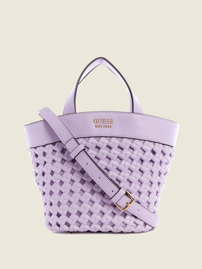 Guess Sicilia Women's Mini Bag Purple | 1645-PHLMA