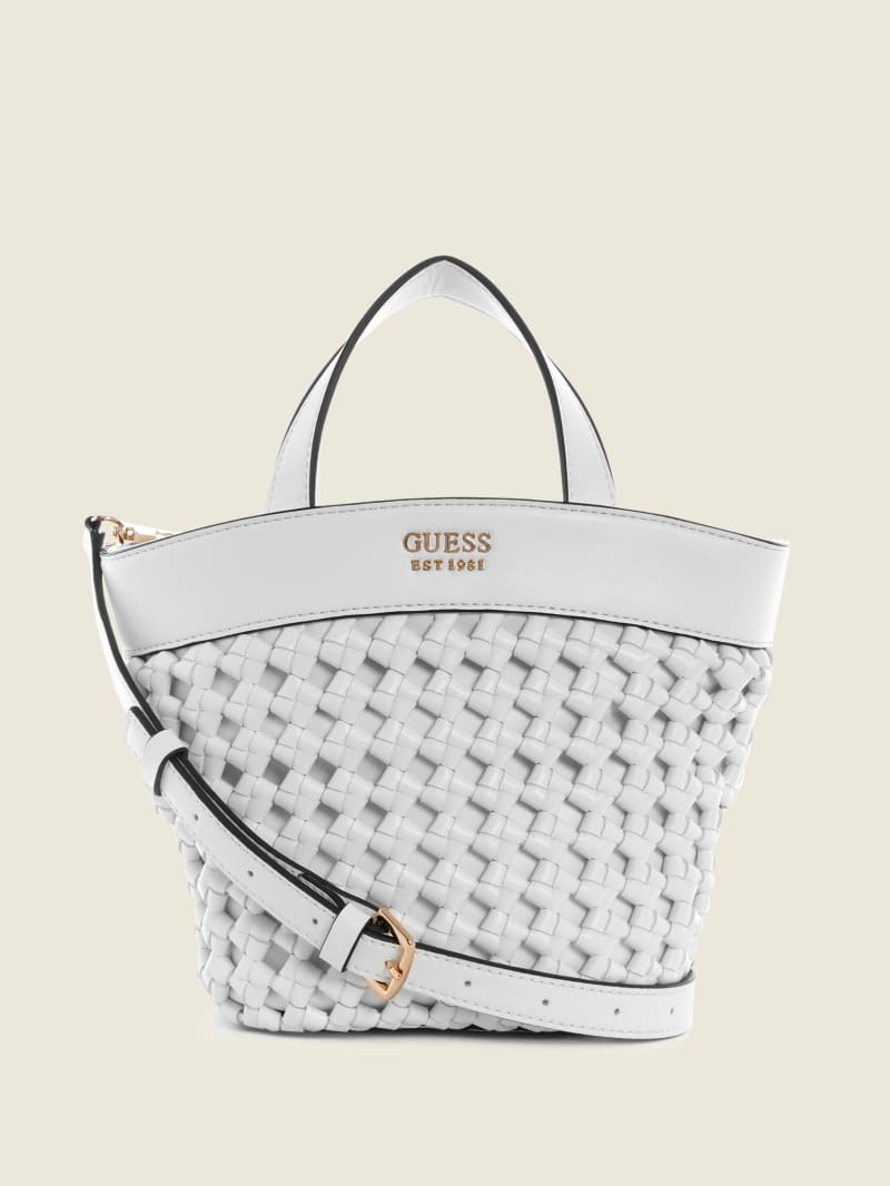 Guess Sicilia Women's Mini Bag White | 0319-RUSBI