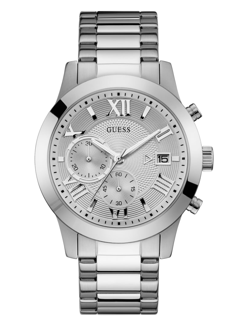 Guess Silver-Tone Classic Women's Watches Silver | 8639-OGZKJ