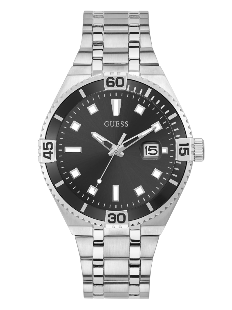 Guess Silver-Tone and Analog Men's Watches Multicolor | 1654-BUCRI