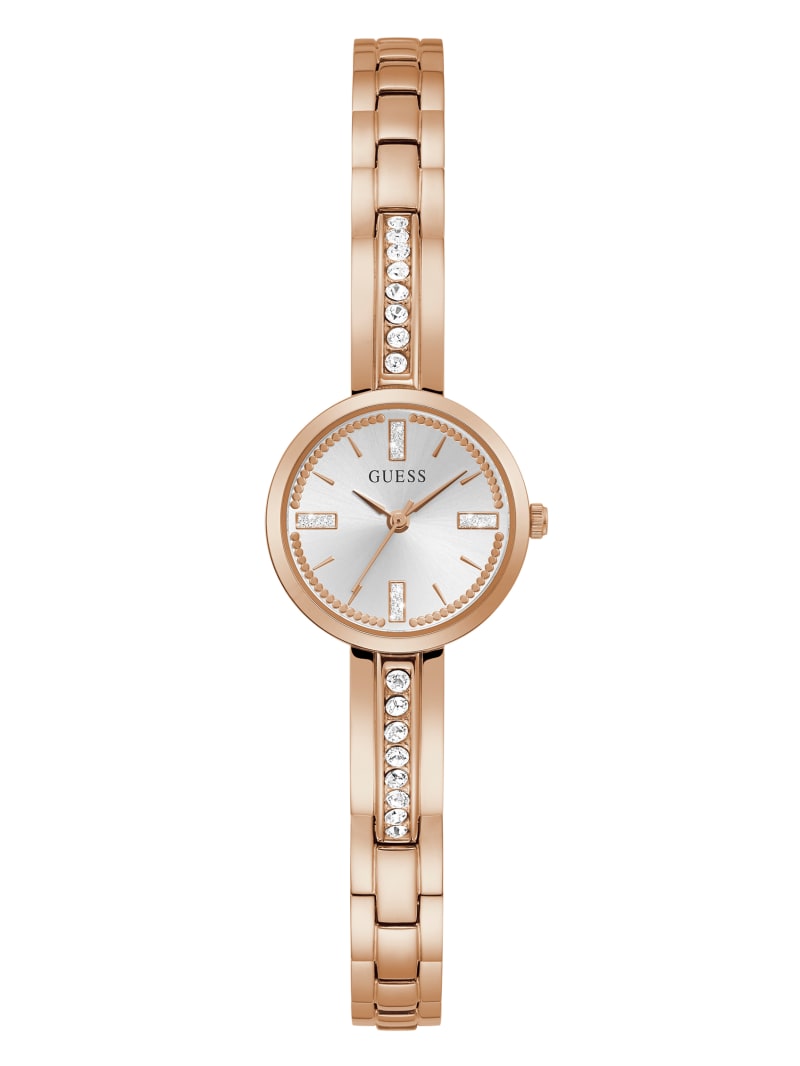 Guess Sofia Rose Gold-Tone Women's Watches Purple | 2983-LNAWX